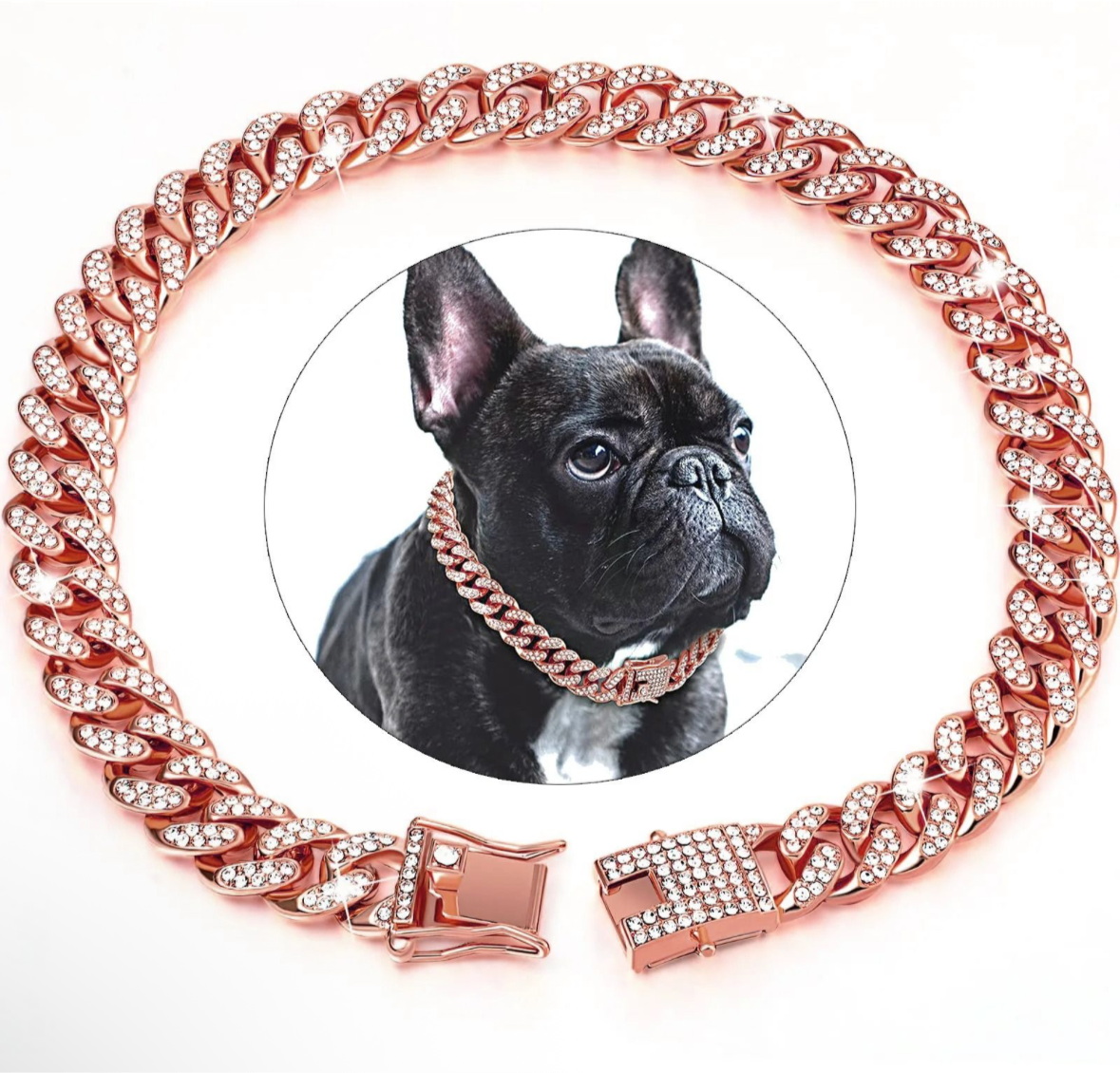 Diamond Chain Rose Gold