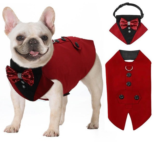Red 2pc Tuxedo