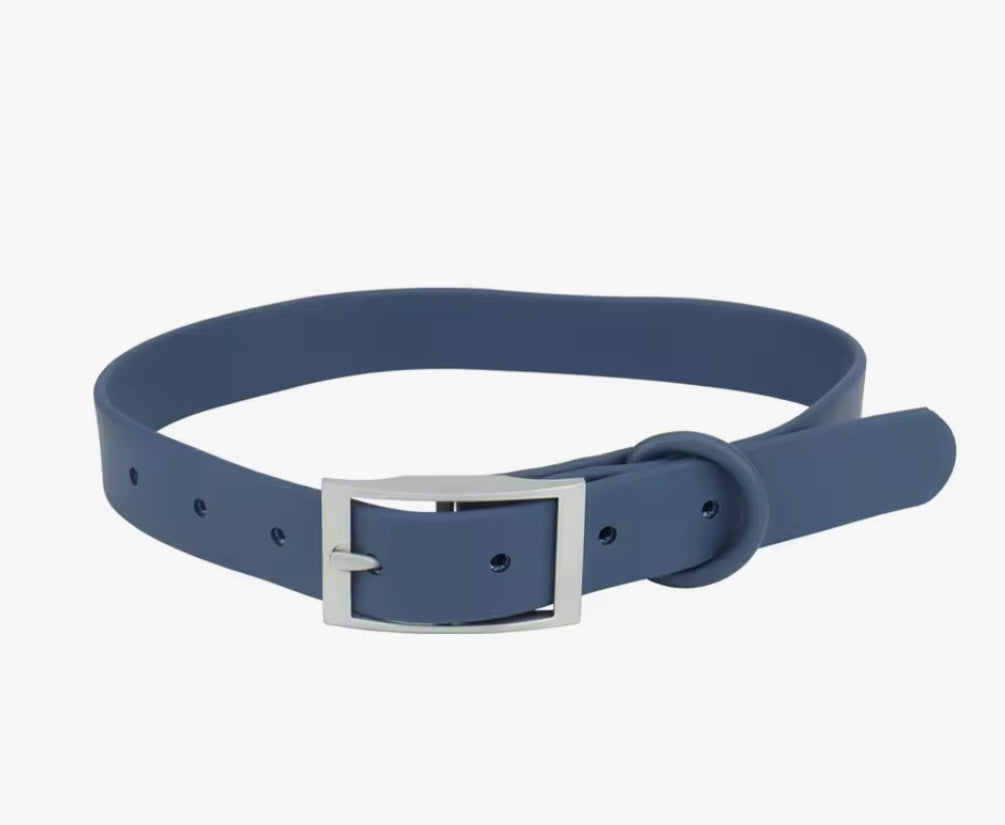 PVC Collar: Navy Blue