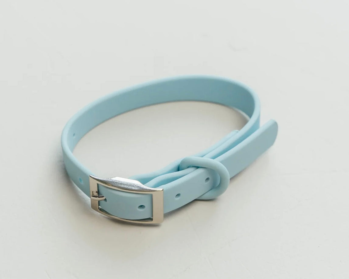 PVC Collar: Light Blue