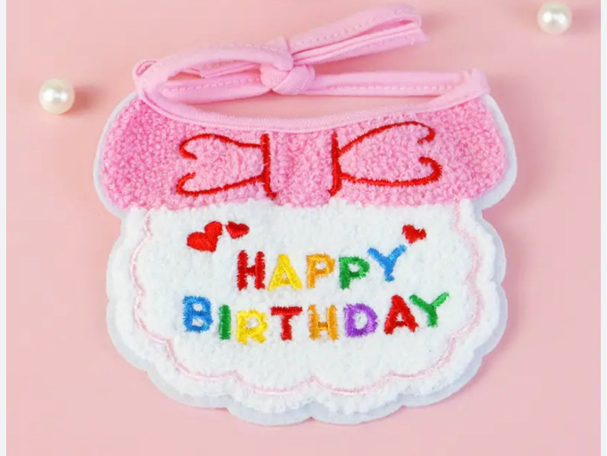 Birthday Bibs