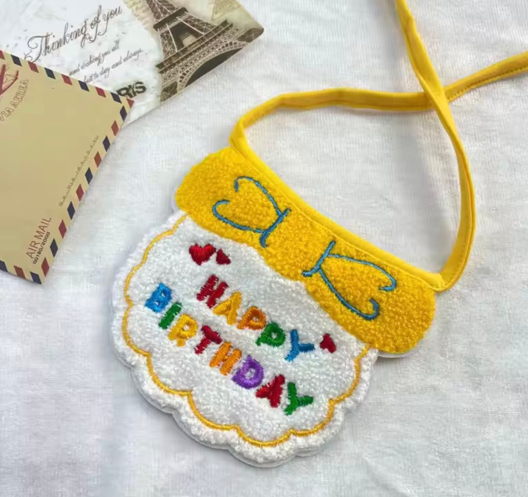 Birthday Bibs