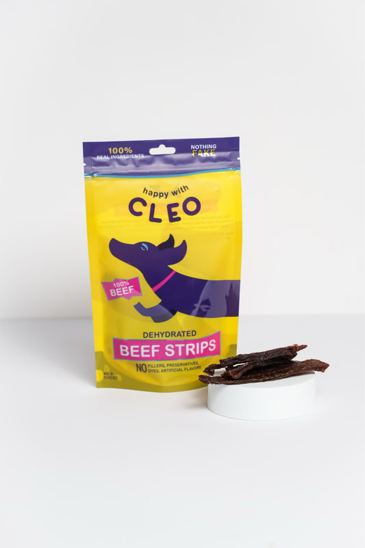 Happy With Cleo: Beef Strips