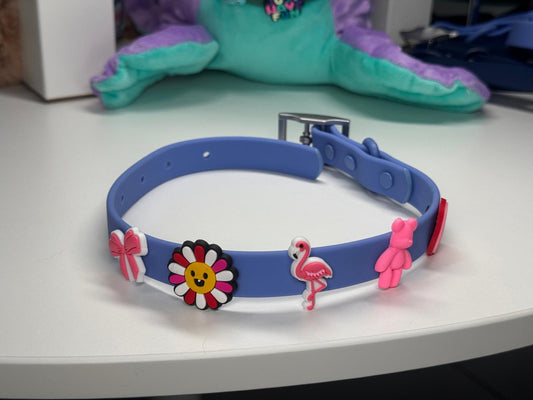 Charm Collar: Ocean Blue