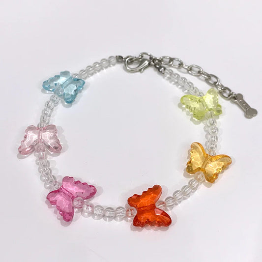 Colorful Butterfly Necklace