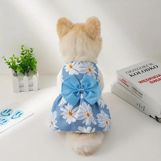 Blue Flowers Dress