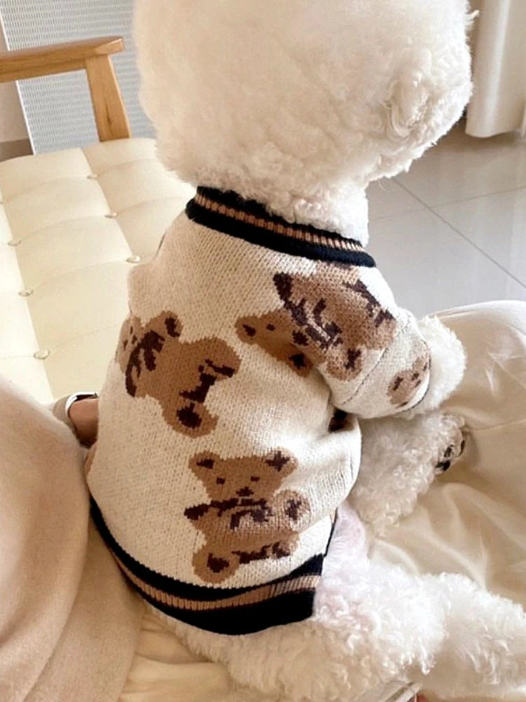Bear Sweater: Grey