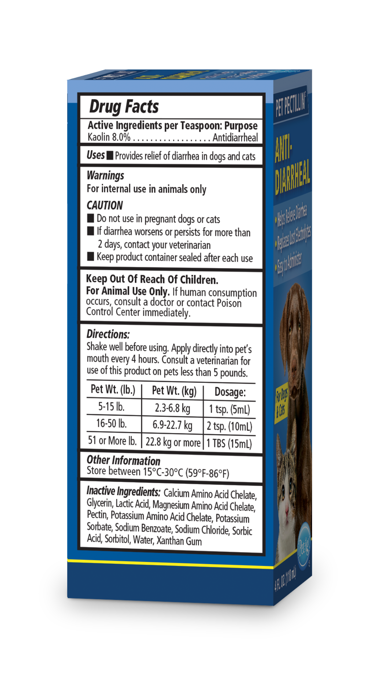 Pet Pectillin: Anti-Diarrheal