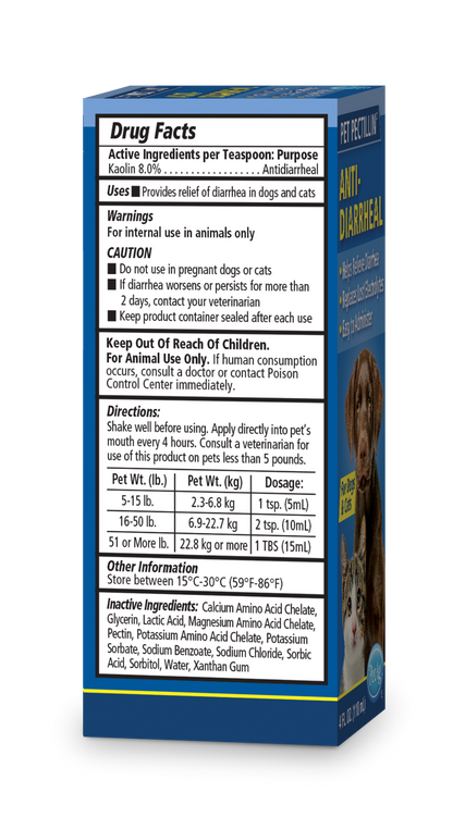 Pet Pectillin: Anti-Diarrheal