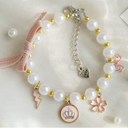 Pearl Charms Necklace