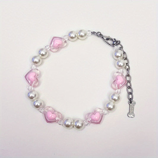 Pearl Hearts Necklace