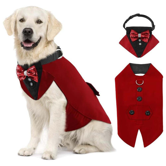 Red 2pc Tuxedo