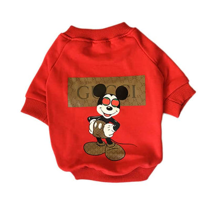Mickey Gucci T-Shirt: Red