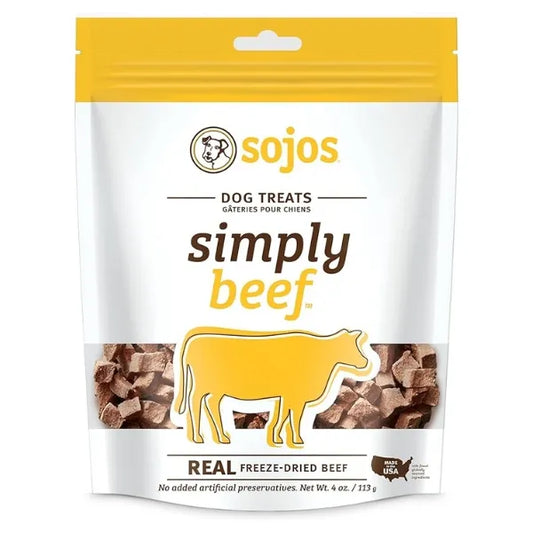 Sojos: Dog Treats Beef