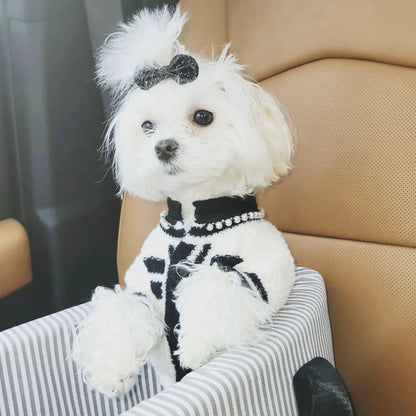 White Pearls Sweater