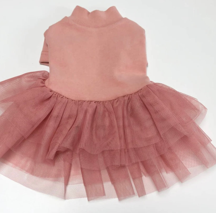 T-Shirt Dress: Pink