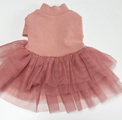 T-Shirt Dress: Pink