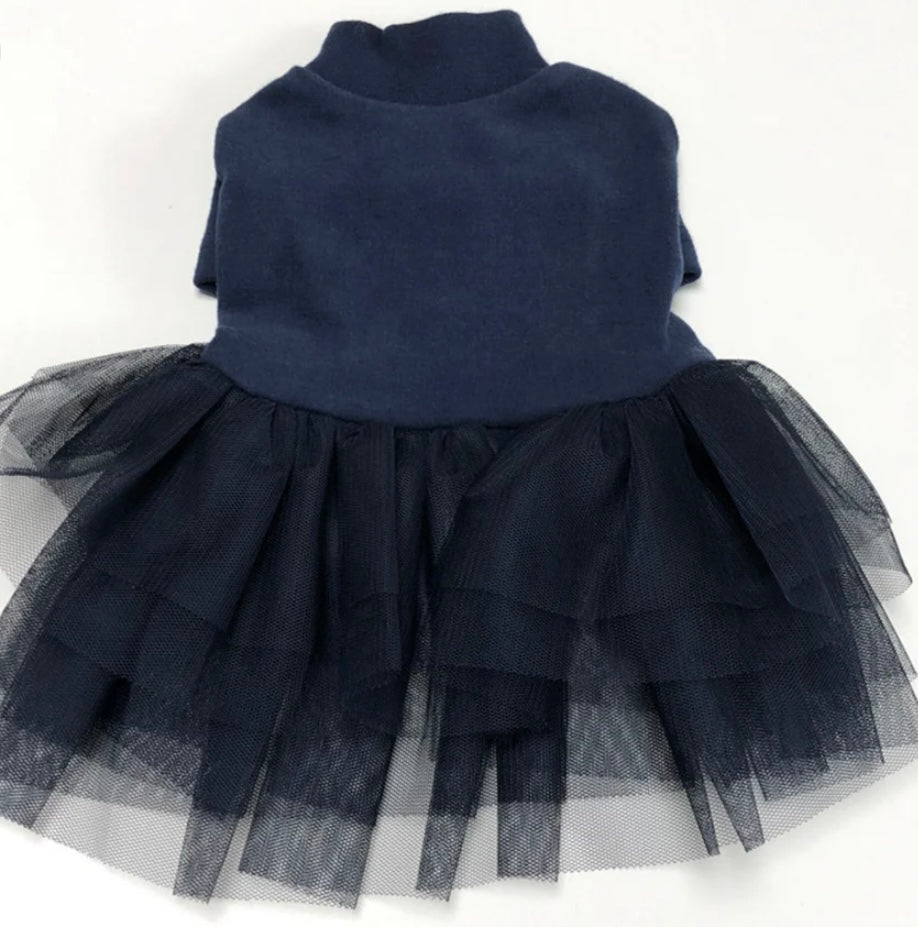 T-Shirt Dress: Navy