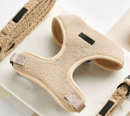 Teddy Cream Harness
