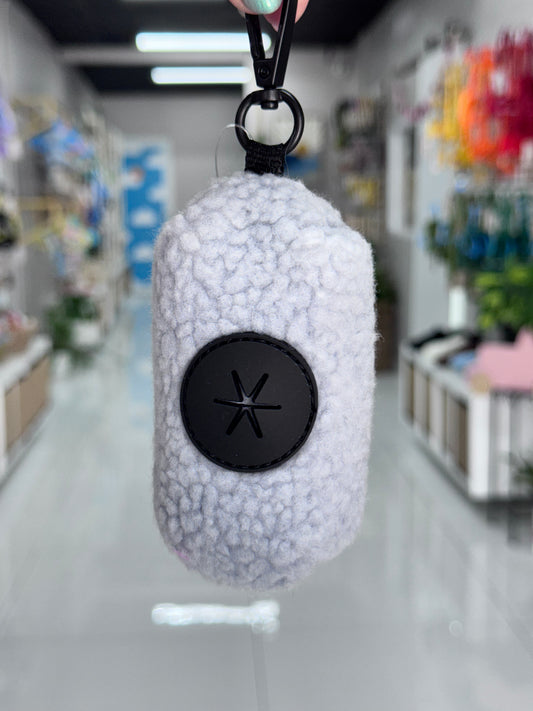 Teddy Blue Poop Bag Holder