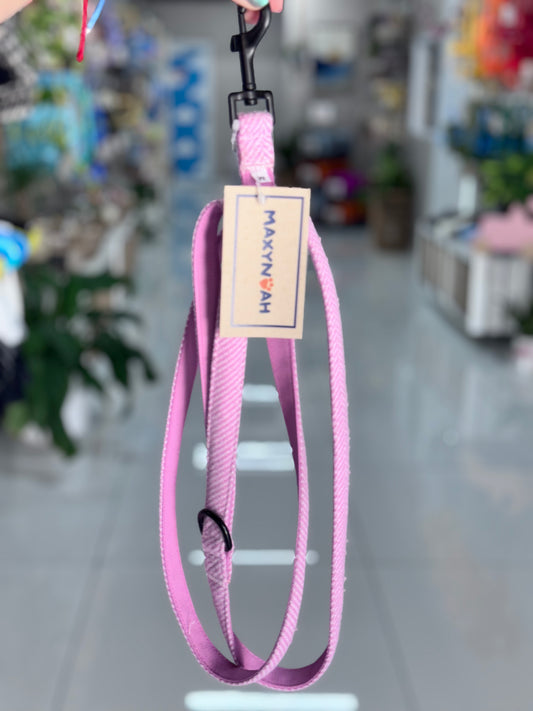 Tweed Pink Leash
