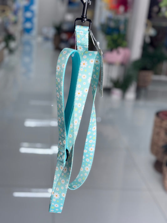Green Flowers Leash