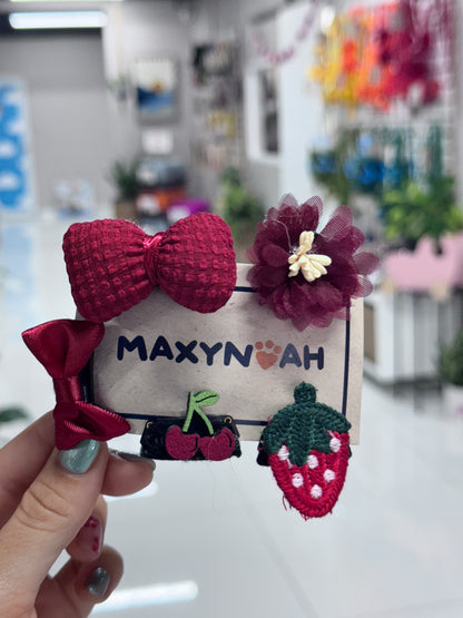 Hair Clips 5 Pack