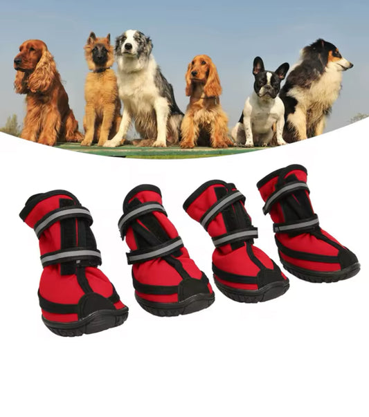 Outdoor Boots Red